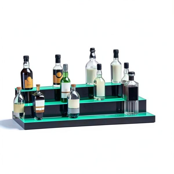 VEVOR Acrylic LED Bar Shelf App Control Modern Design-7