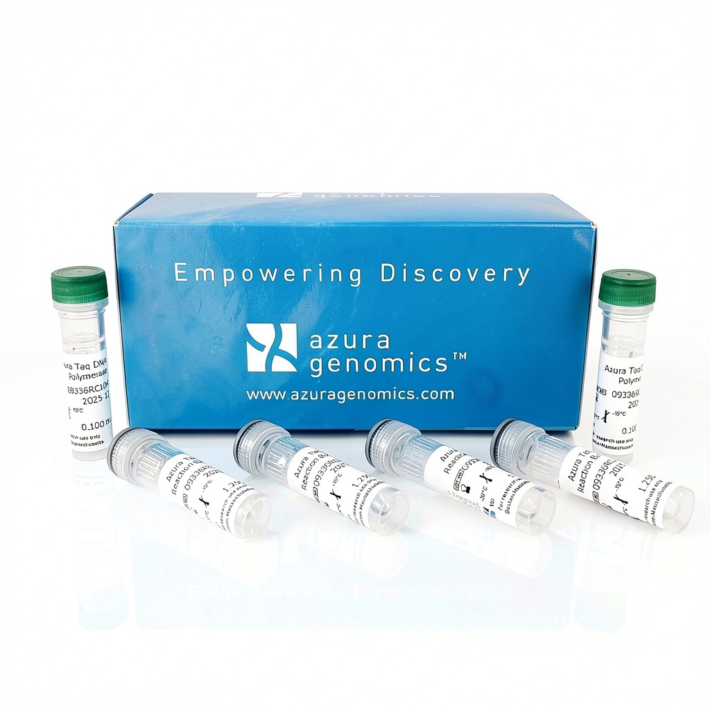 Azura Genomics Taq PCR enzyme in laboratory setup