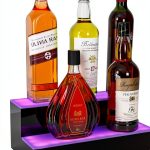 ClarityCraze Acrylic LED Liquor Shelf Modern Home Bar-0