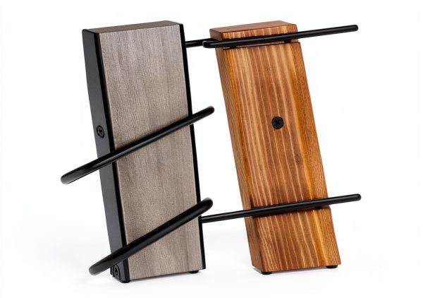 Sorbus Mahogany Wall Mounted Wine Rack 9 Bottle Storage-3