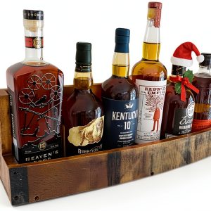 RELODECOR Wall Mounted Wine Rack Barrel Design Rustic Style-0