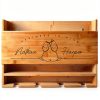 Personalization Lab Engraved Wine Rack Wooden Wall Mounted-7