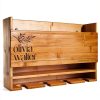 Personalization Lab Engraved Wine Rack Wooden Wall Mounted-8