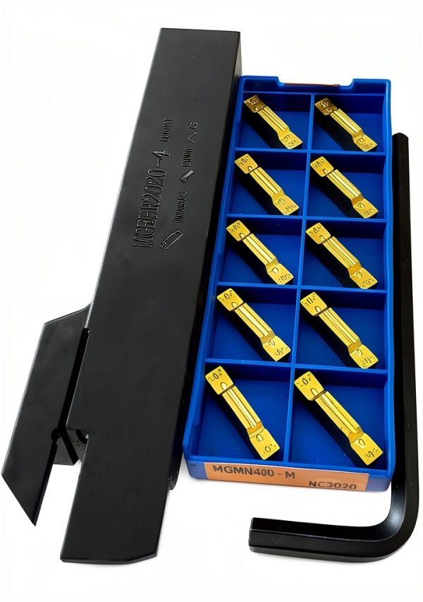 MGEHR2020-4 Grooving Tool Handle Parting Plate Carbide Inserts-0