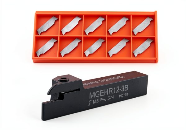Accusize 3/4" x 3/4" Cut-Off Holder 10 Carbide Inserts for Aluminum-0