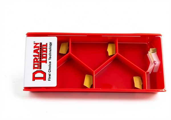 GTN 2 DC656 Carbide Cut Off Insert Gold Coated for Steel Dorian Tool-0