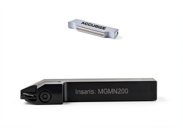Accusize Tools 1/2" x 1/2" Cut-Off Holder + Carbide Inserts Aluminum-3