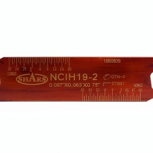 Shars Positive Stop Adjustable Blade NCIH-19-2-PS GTN Inserts 1-1/2"-0