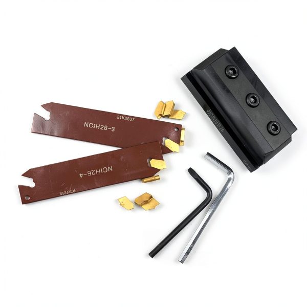 OSCArbide 3/4" Block with Blade and TiN Coated Inserts-8