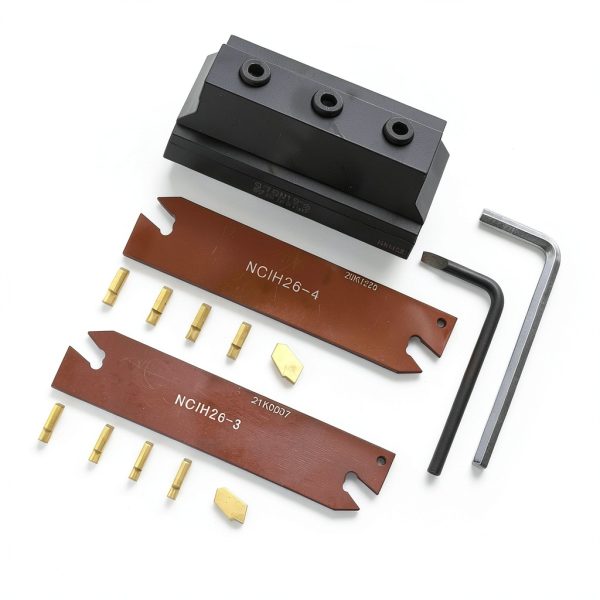 OSCArbide 3/4" Block with Blade and TiN Coated Inserts-2