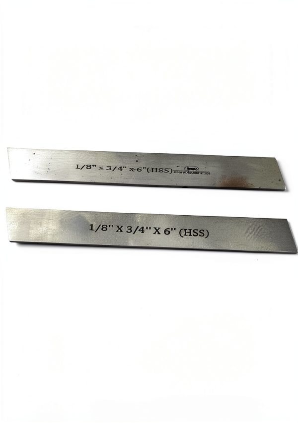 Global Tools HSS Trapezoid Blades 1/8 in x 3/4 in x 6 in Inserts-0