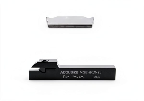 Accusize Tools 1/2" x 1/2" Cut-Off Holder + Carbide Inserts Aluminum-2